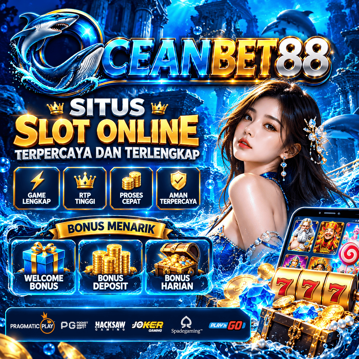 OCEANBET88 Login Ringkas Mengenal Fitur Online